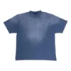 T-shirt με χειρόγραφη σχεδίαση “Blue” 764235TPVU42671
