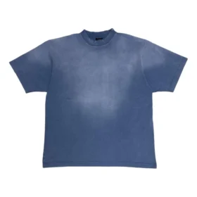 T-shirt με χειρόγραφη σχεδίαση “Blue” 764235TPVU42671
