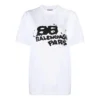 T-shirt με χειροποίητο BB Icon, μεσαία εφαρμογή «Λευκό» 612965TNVN49040