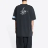 T-shirt με εμπορικά προϊόντα της Aya Nakamura, μέγεθος Large, «Μαύρο» 641655TMV861055