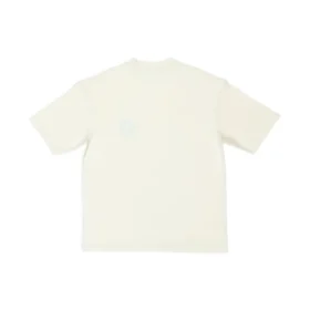 T-shirt με κοντά μανίκια και λογότυπο Scissor Crest «Cream» 612966TMVA29069