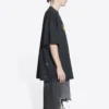 T-shirt με κοντά μανίκια Metallica, Oversized Fit «Μαύρο-Πορτοκαλί» 694576TMV881055