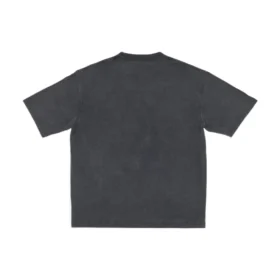 T-shirt με κοντό μανίκι και λογότυπο Varsity «Washed Black» 612966TMV981000