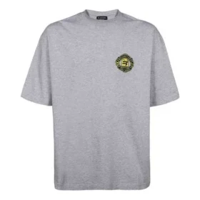T-shirt με λογότυπο Crest «Grey» 612966TLV611300