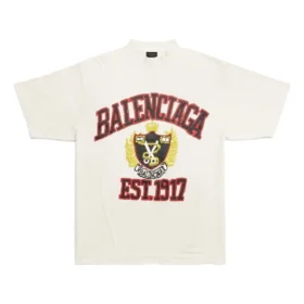 T-shirt με λογότυπο Crest «White» 739784TOVK19012
