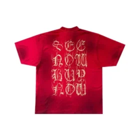 T-shirt με λογότυπο Heavy Metal, Oversized «Red» 739784TOVE16400