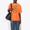 T-shirt με λογότυπο Languages “Πορτοκαλί Μαύρο” 641614TJVI37513