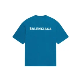 T-shirt με λογότυπο, μεσαία εφαρμογή “Blue” 612966TLVB99567