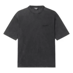 T-shirt με λογότυπο, μεσαία εφαρμογή «Γκρι» 612966TLVB91146