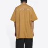 T-shirt με λογότυπο, μεσαία εφαρμογή “Μπεζ” 612966TLVB39504