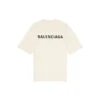 T-shirt με λογότυπο, μεσαία εφαρμογή «Μπεζ» 612966TMVF49069