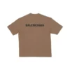T-shirt με λογότυπο, μεσαία εφαρμογή “Tan” 612966TMVF47761