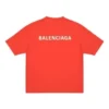 T-shirt με λογότυπο, μέτρια εφαρμογή «Bright Red» 612966TMVF43168