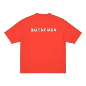 T-shirt με λογότυπο, μέτρια εφαρμογή «Bright Red» 612966TMVF43168