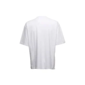 T-shirt με λογότυπο Script “Λευκό/Μαύρο” 612966TMVB49040