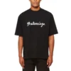 T-shirt με λογότυπο σε γραφή «Black White» 612966TMVB41070