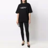 T-shirt με λογότυπο Slime, μέτρια εφαρμογή «Μαύρο» 612966TLVF11069