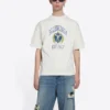 T-shirt με λογότυπο Varsity, μεσαία εφαρμογή “Λευκό” 612966TLV891375