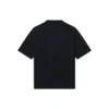 T-shirt με λογότυπο Varsity, μεσαία εφαρμογή «Μαύρο» 612966TLV891076