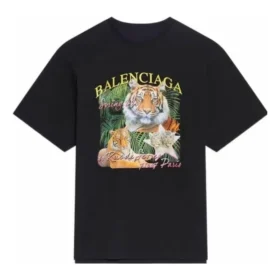 T-shirt με λογότυπο «Year of the Tiger» «Μαύρο» 681314TLVH21000