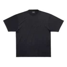 T-shirt με μεσαία εφαρμογή «Black Faded» 739784TOVF49034