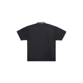 T-shirt με μεσαία εφαρμογή «Black Faded» 739784TOVF49034