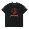 T-shirt με μεταλλικό στένσιλ BB “Μαύρο-Κόκκινο” 764235TPVI21568