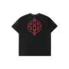 T-shirt με μεταλλικό στένσιλ BB “Μαύρο-Κόκκινο” 764235TPVI21568