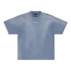 T-shirt με πλάτη, μεσαία εφαρμογή «Blue White» 764235TPVK14313