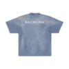 T-shirt με πλάτη, μεσαία εφαρμογή «Blue White» 764235TPVK14313