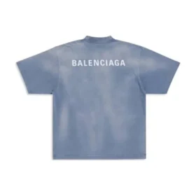 T-shirt με πλάτη, μεσαία εφαρμογή «Blue White» 764235TPVK14313