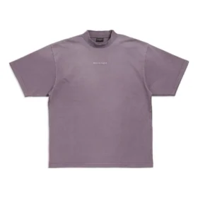 T-shirt με πλάτη, μεσαία εφαρμογή «Μωβ Γκρι» 764235TPVK15500