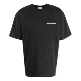 T-shirt με σχισμή «Black» 641655TLVB39034