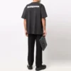 T-shirt με σχισμή «Black» 641655TLVB39034