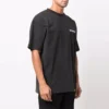 T-shirt με σχισμή «Black» 641655TLVB39034