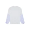 T-shirt με στρώσεις και λογότυπο Slime «Γκρι» 671401TLVF11203