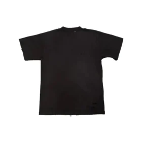 T-shirt με θολωμένο λογότυπο «Black Blue» 661705TKVD51070