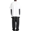 T-shirt με τρύπες, Oversized «Λευκό» 761460TPVD49000