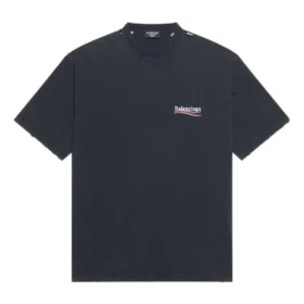 T-shirt of the Political Campaign, wide fit «Washed Black» 641675TKVJ19034