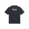 T-shirt of the Political Campaign, wide fit «Washed Black» 641675TKVJ19034