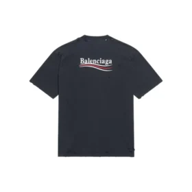 T-shirt of the Political Campaign, wide fit «Washed Black» 641675TKVJ19034
