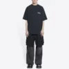 T-shirt of the Political Campaign, wide fit «Washed Black» 641675TKVJ19034