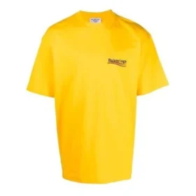 T-shirt of the Political Campaign, wide fit «Yellow» 641655TKVJ17442