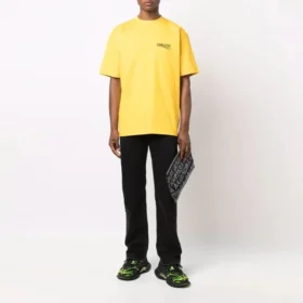 T-shirt of the Political Campaign, wide fit «Yellow» 641655TKVJ17442