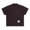 T-shirt Oversized με αυτοκόλλητο “Black” 739028TPVN41270
