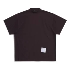 T-shirt Oversized με αυτοκόλλητο “Black” 739028TPVN41270