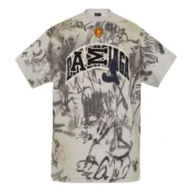 T-shirt Skater Graffiti «Heather Grey» 739028TOVA71300