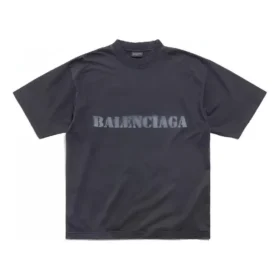 T-shirt τύπου στένσιλ «Μαύρο» 764235TQVA31750