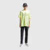 Tape Type T-shirt, μέτρια εφαρμογή “Fluo Yellow” 739784TOVA97204