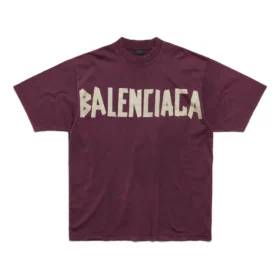 Tape Type T-shirt «Σκούρο κόκκινο» 739784TOVA94029